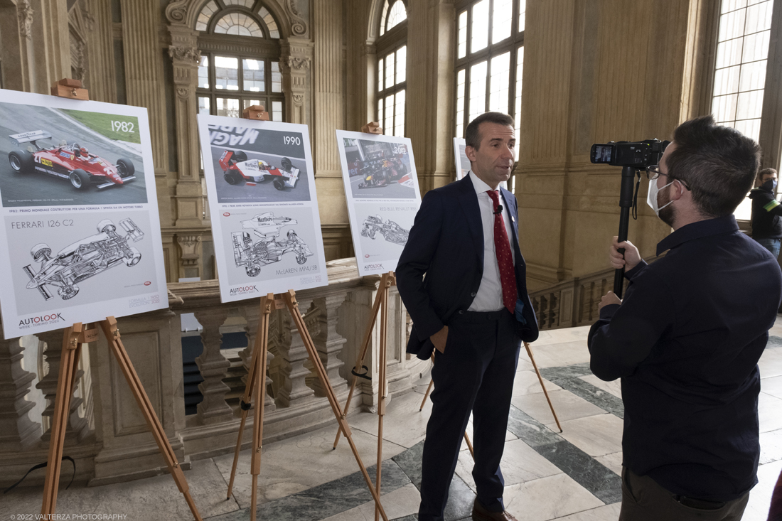 _DSF6809.jpg - 16/03/2022. Torino. Si svolgerÃ  a Torino dal 7 allâ€™11 settembre 2022 Autolook Week Torino, l festival che celebra il motorsport e le auto da competizione. Nella foto intervista ad Andrea Levy.