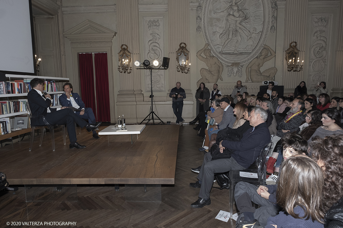 _DSF0577.jpg - 14/05/2020. Torino. Gabriel Garko presenta il suo libro Andata e Ritorno al circolo dei lettori, con Roberto Borra. Nella foto la sala della presentazione al circolo dei lettori.