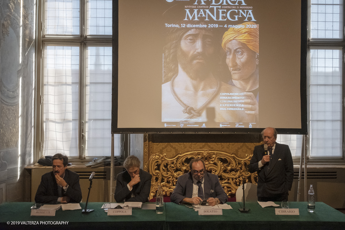 _DSF4317.jpg - E' stata presentata ufficialmente alla stampa la mostra su ANDREA MANTEGNA a Palazzo Madama che a dicembre porterÃ  a Torino oltre quaranta dipinti e disegni (sulle oltre 130 opere presenti) di uno dei piÃ¹ importanti artisti del Rinascimento italiano.