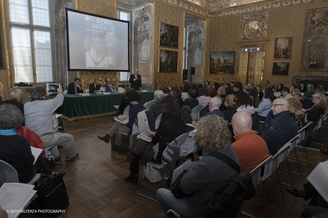 _DSF4324.jpg - E' stata presentata ufficialmente alla stampa la mostra su ANDREA MANTEGNA a Palazzo Madama che a dicembre porterÃ  a Torino oltre quaranta dipinti e disegni (sulle oltre 130 opere presenti) di uno dei piÃ¹ importanti artisti del Rinascimento italiano.