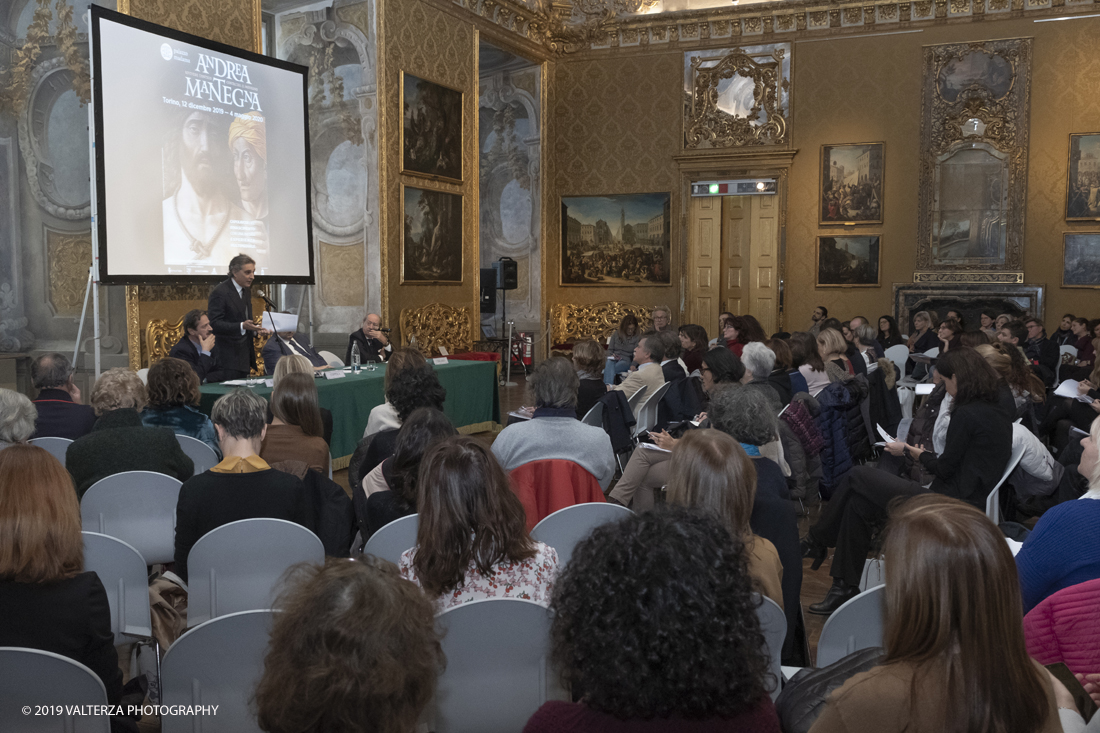 _DSF4343.jpg - E' stata presentata ufficialmente alla stampa la mostra su ANDREA MANTEGNA a Palazzo Madama che a dicembre porterÃ  a Torino oltre quaranta dipinti e disegni (sulle oltre 130 opere presenti) di uno dei piÃ¹ importanti artisti del Rinascimento italiano.