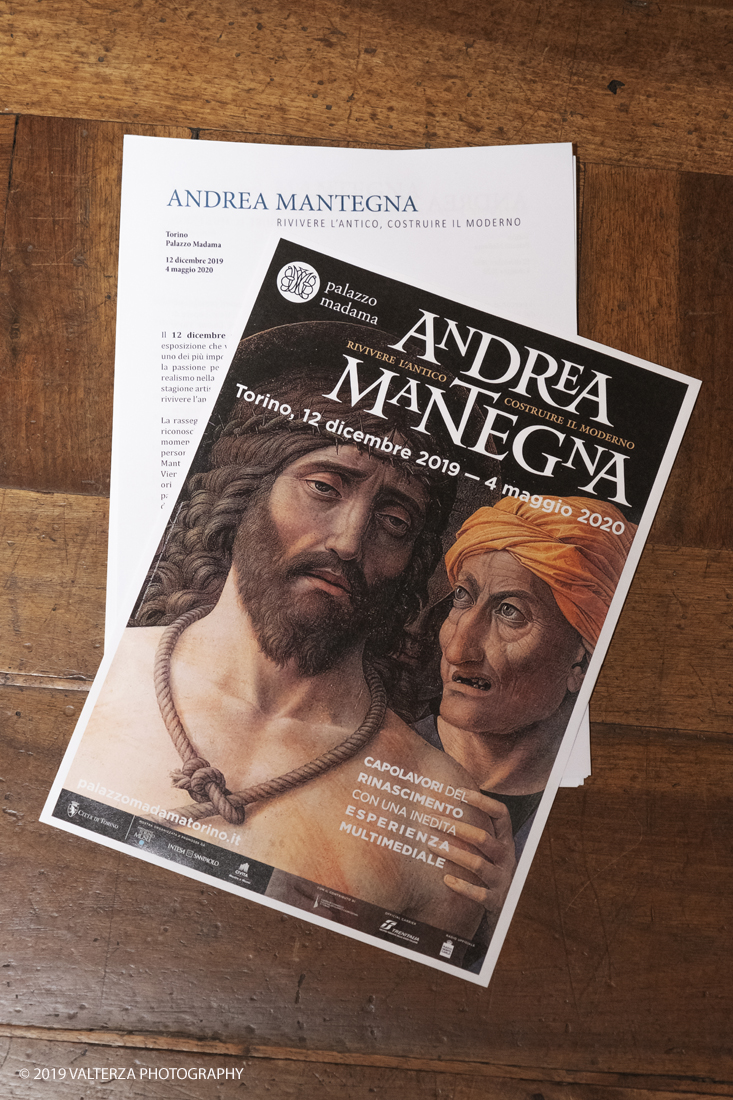 _DSF4350.jpg - E' stata presentata ufficialmente alla stampa la mostra su ANDREA MANTEGNA a Palazzo Madama che a dicembre porterÃ  a Torino oltre quaranta dipinti e disegni (sulle oltre 130 opere presenti) di uno dei piÃ¹ importanti artisti del Rinascimento italiano.