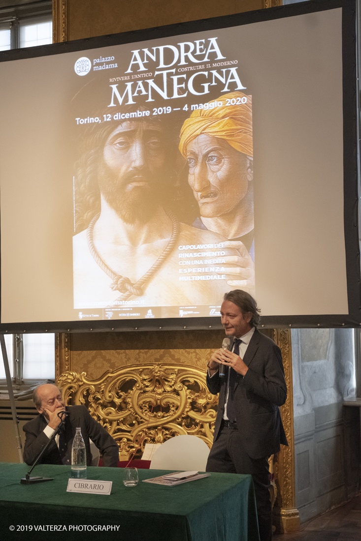 _DSF4406.jpg - E' stata presentata ufficialmente alla stampa la mostra su ANDREA MANTEGNA a Palazzo Madama che a dicembre porterÃ  a Torino oltre quaranta dipinti e disegni (sulle oltre 130 opere presenti) di uno dei piÃ¹ importanti artisti del Rinascimento italiano.