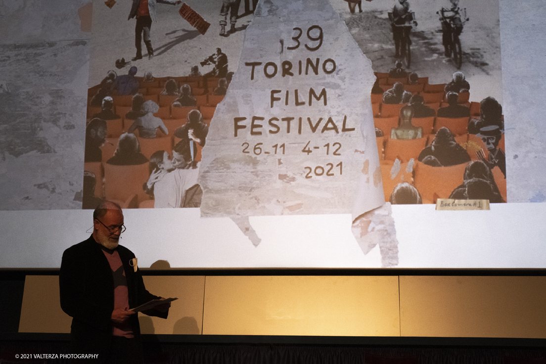 _DSF9170.jpg - 09/11/2021. Torrino. Il  Tff Ã¨ diventato uno dei piÃ¹ importanti festival di cinema indipendente in Italia, esso Ã¨ un  mix di cinema dâ€™autore, cinema di genere e cinema impegnato con molte anteprime e restauri di film cult che hanno fatto la storia e retrospettive. Nella foto  Davide Oberto curatore del Tff