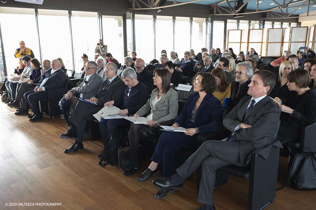 _DSF6470.jpg - 20/02/2020. Torino, sede del Main Partner Reale Mutua. La seconda edizione del Torino Jazz Festival Piemonte promuove un cartellone che distribuisce sul territorio le migliori produzioni del Festival, valorizzando le specificitÃ  del talento locale e costruendo concrete opportunitÃ  di scambio internazionale. Alla presentazione del progetto erano presenti e sono intervenuti i raprresentati delle istituzioni e gli organizzatori dell'evento. Fulvio Albano, Diego Borotti, Giorgio Li Calzi, Enrico Regis, Francesca Leon, Vittoria Poggio