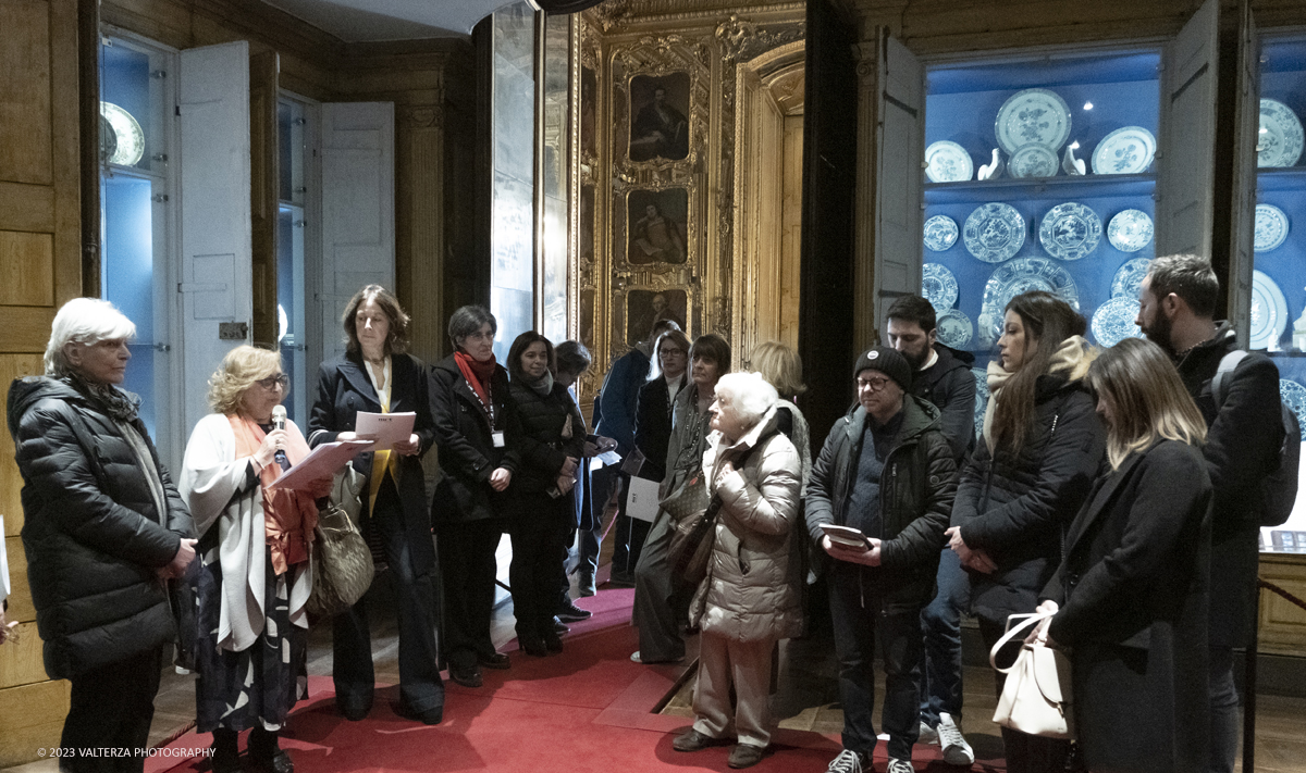 _DSF3172.jpg - 08/03/2023.Torino. Presentazione del volumeDonne celebri nel Gabinetto delle Miniature del Palazzo Reale di Torino. In occasione della Giornata Internazionale della Donna. Nella foto un momento della presentazione del lbro