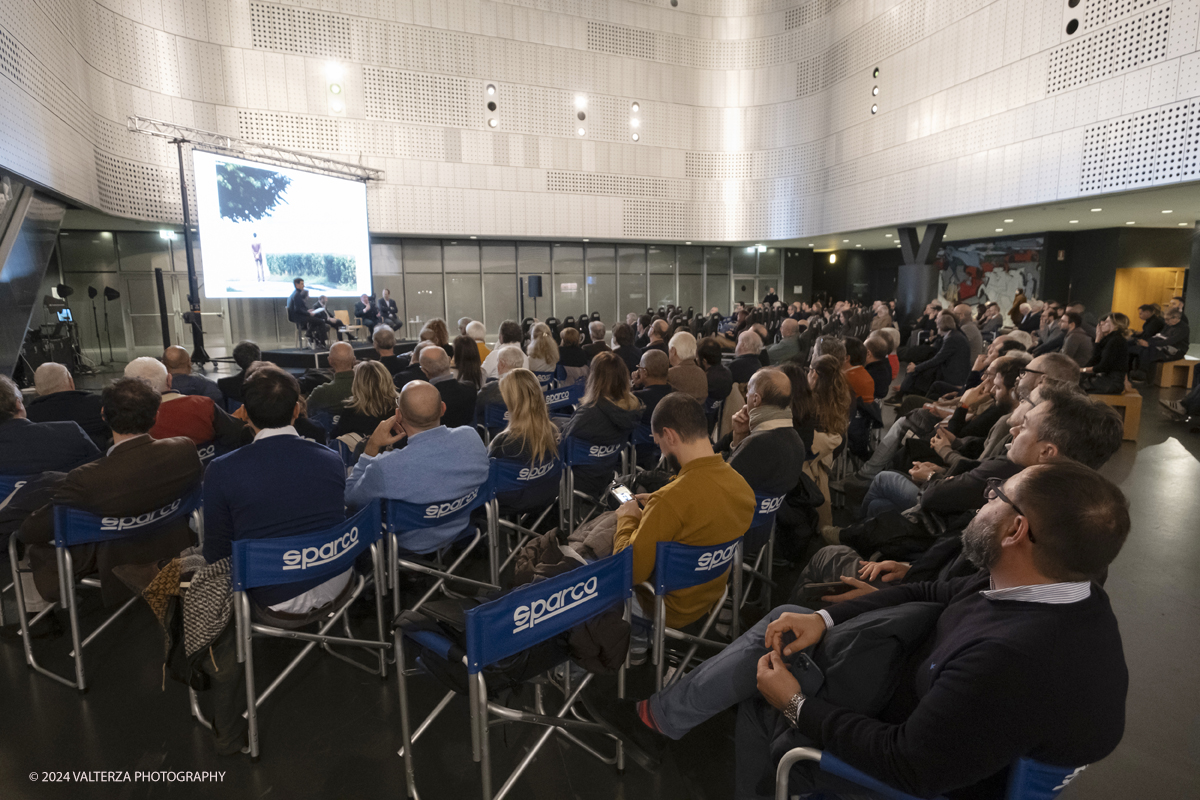 DSCF0039.jpg - Turin, Italy. 7th December, 2024.  Presentation of Cristiano Fiorio's book  â€œCesare Fiorio Stratosfericoâ€� at the National Automobile Museum in Turin,  a moment of the presentation