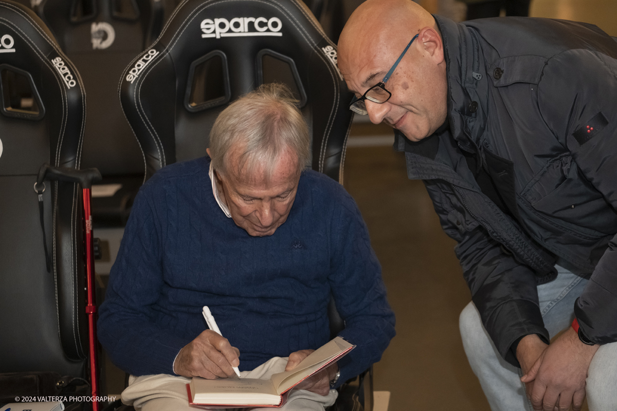 _DSF1168.jpg - Turin, Italy. 7th December, 2024.  Cesare Fiorio   is seen during the book presentation of Cristiano Fiorio's book  â€œCesare Fiorio Stratosfericoâ€� at the National Automobile Museum in Turin