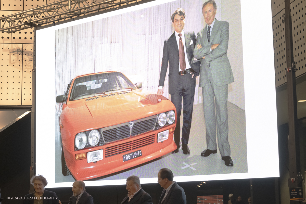 _DSF1296.jpg - Turin, Italy. 7th December, 2024.  Presentation of Cristiano Fiorio's book  â€œCesare Fiorio Stratosfericoâ€� at the National Automobile Museum in Turin,  a moment of the presentation