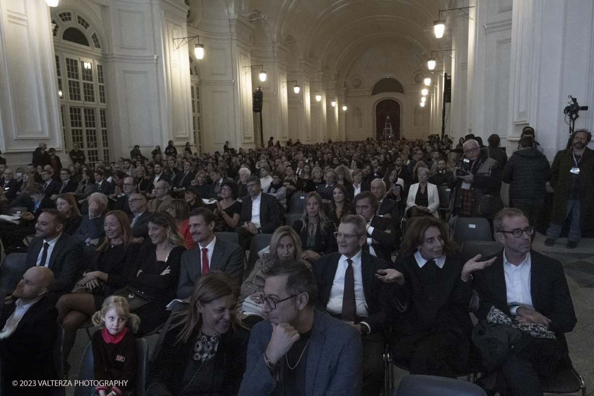 _DSF2577.jpg - 24/11/2023. Torino. Cerimonia di apertura 41Â° Torino Film Festival. Nella foto un momento della presentazione alla Reggia di Venaria