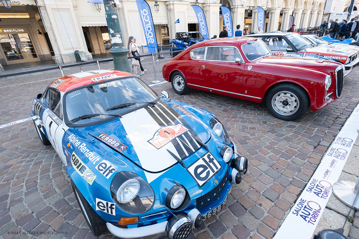 DSCF5318.jpg - 13/09/2024. Torino. La manifestazione open air  si svolge dal 13 al 15 settembre nel centro della cittÃ . Nella foto piazza San Carlo esposizione di vetture di Formula 1, Rally e Motorsport in generale