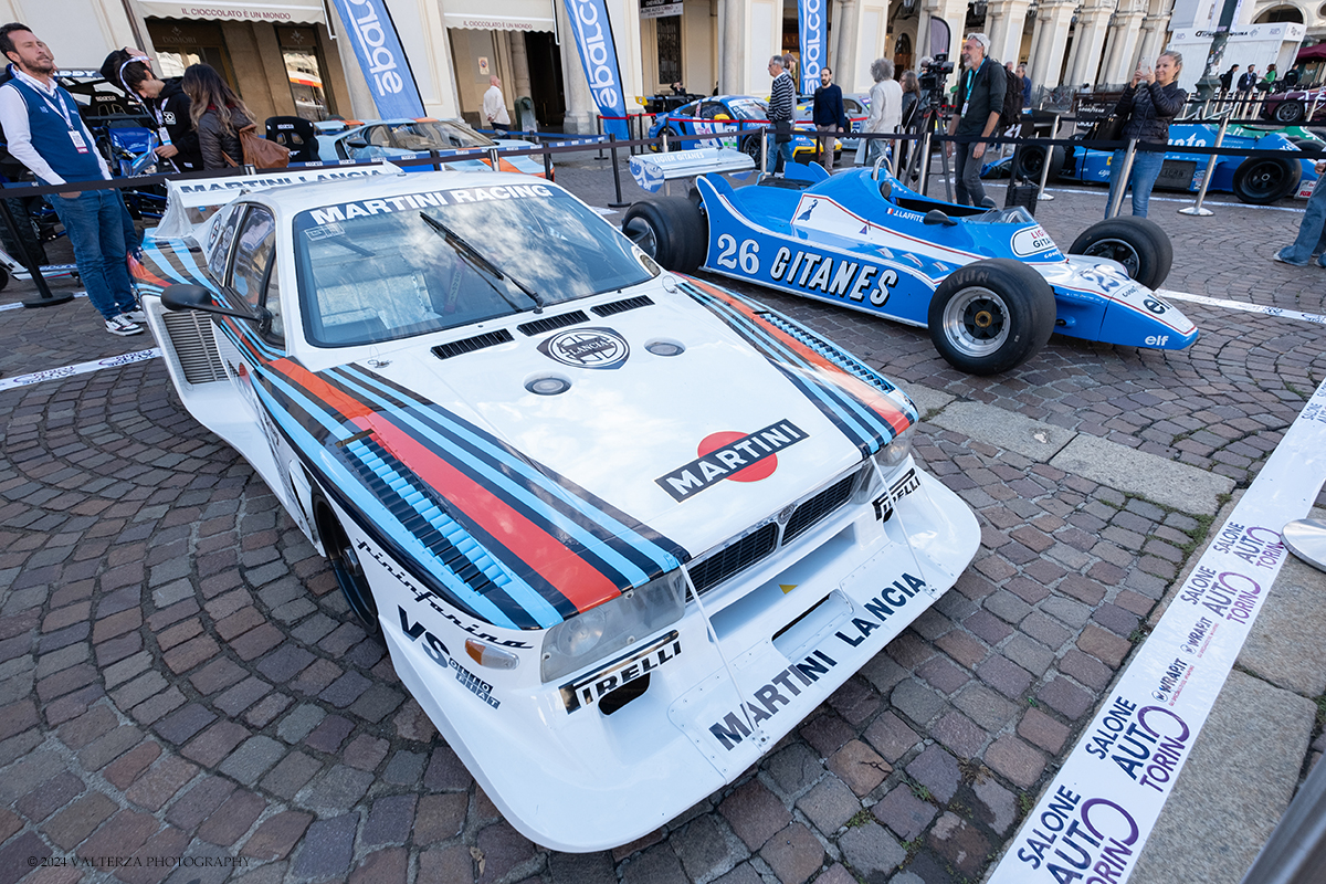 DSCF5327.jpg - 13/09/2024. Torino. La manifestazione open air  si svolge dal 13 al 15 settembre nel centro della cittÃ . Nella foto piazza San Carlo esposizione di vetture di Formula 1, Rally e Motorsport in generale