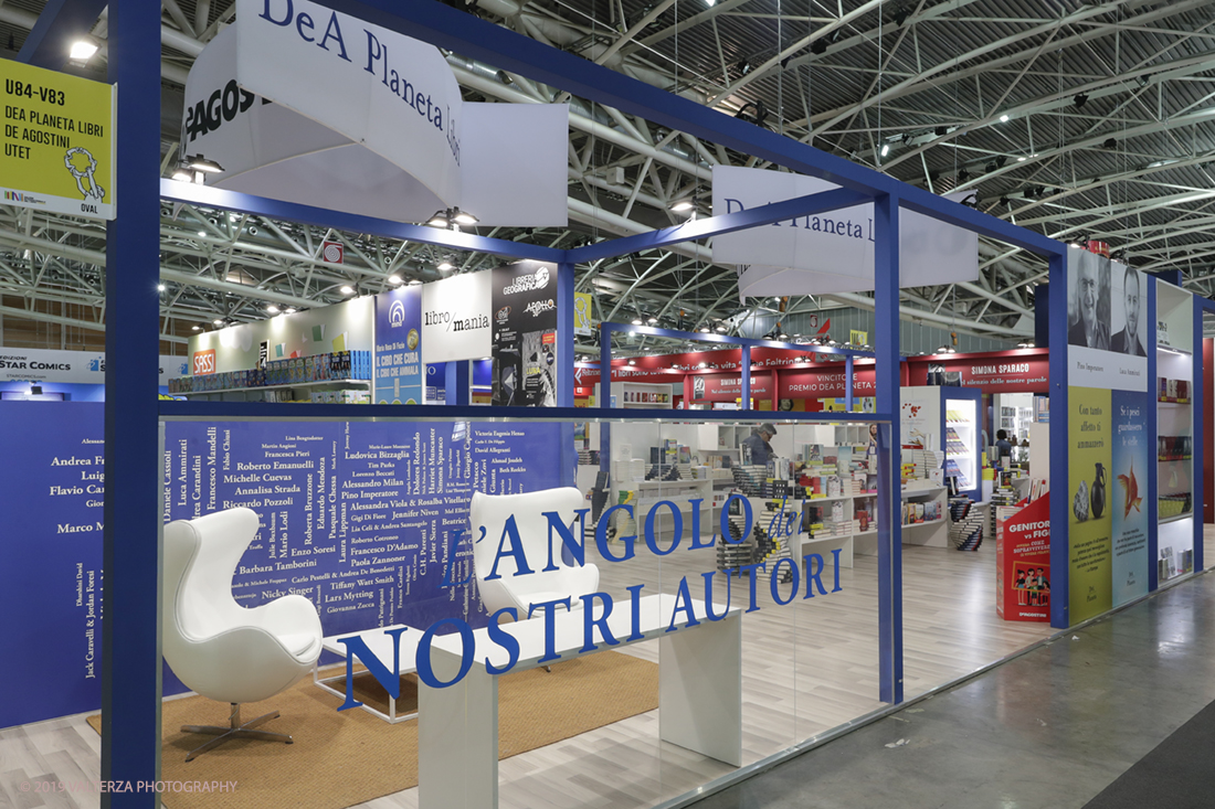 _G3I4014.jpg - 09/05/2019. Torino, 32mo Salone Internazionale del Libro. Nella foto l'area dell'Angolo dei nostri Autori nel nuovo spazio dell'Oval