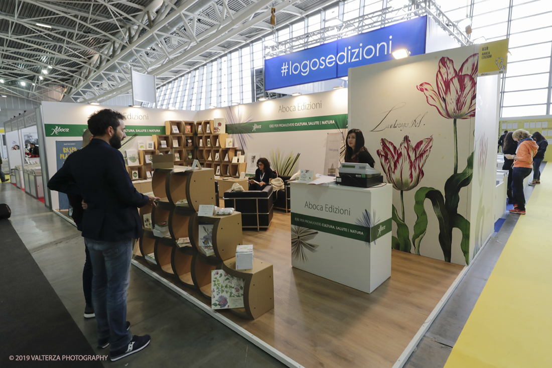 _G3I4048.jpg - 09/05/2019. Torino, 32mo Salone Internazionale del Libro. Nella foto lo stand di Logoedizioni nel nuovo spazio dell'Oval