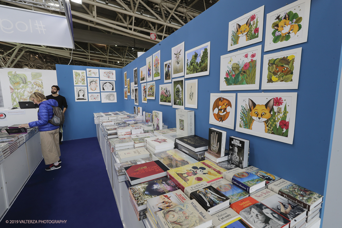 _G3I4060.jpg - 09/05/2019. Torino, 32mo Salone Internazionale del Libro. Nella foto lo stand di Logoedizioni nel nuovo spazio dell'Oval