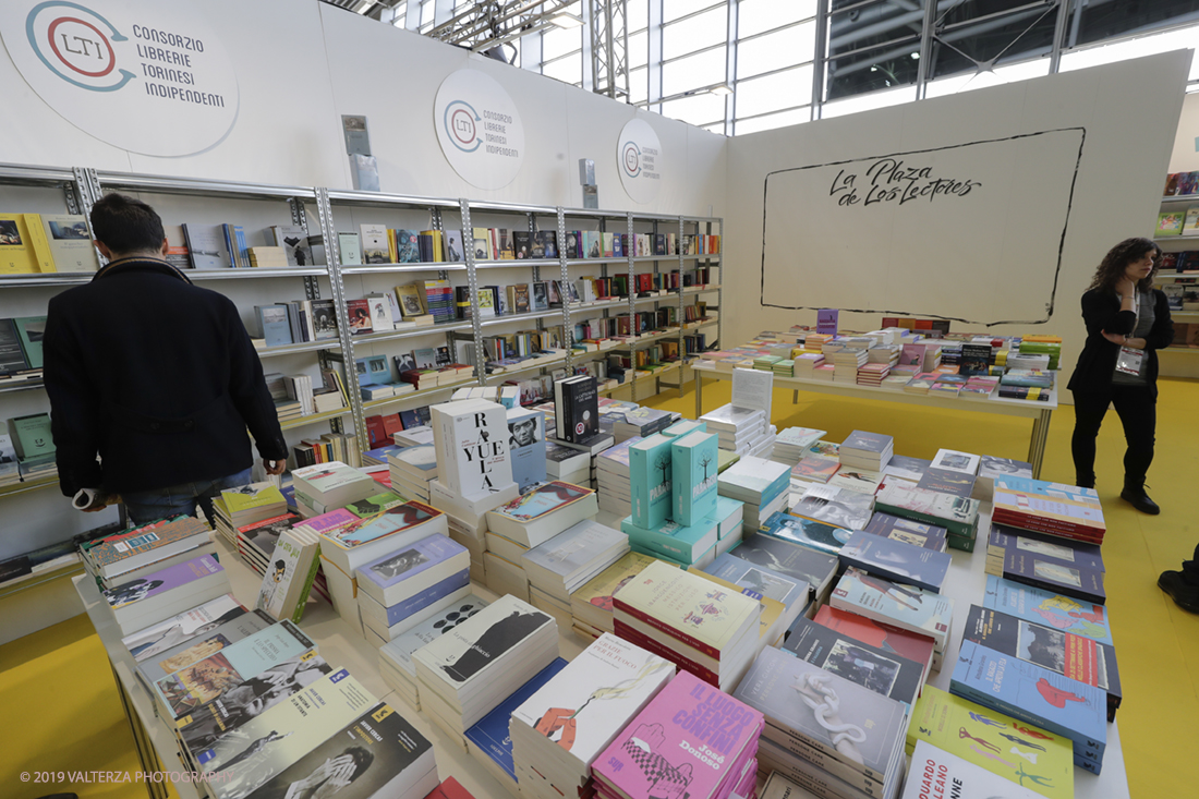 _G3I4077.jpg - 09/05/2019. Torino, 32mo Salone Internazionale del Libro. Nella foto lo stand di LTI nel nuovo spazio dell'Oval