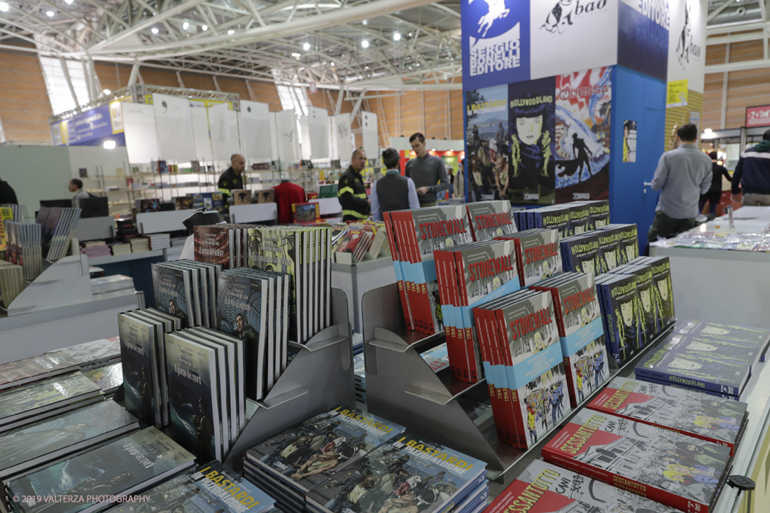 _G3I4182.jpg - 09/05/2019. Torino, 32mo Salone Internazionale del Libro. Nella foto  lo stand di Sergio Bonelli Editore nel nuovo spazio dell'Oval