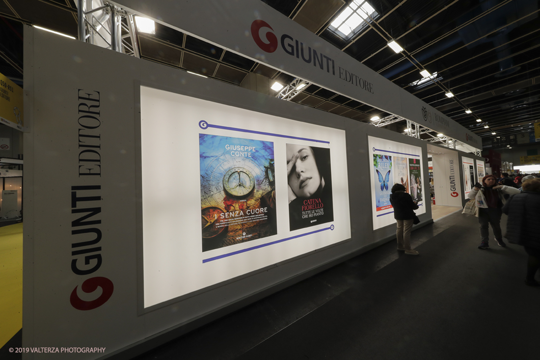 _G3I4364.jpg - 09/05/2019. Torino, 32mo Salone Internazionale del Libro. Nella foto spazio espositivo di Bompiani al Lingotto