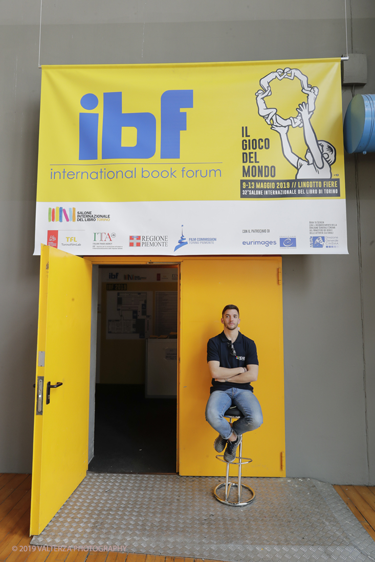 _G3I4433.jpg - 09/05/2019. Torino, 32mo Salone Internazionale del Libro. Nella foto la sala gialla del Lingotto ospita l'international book forum