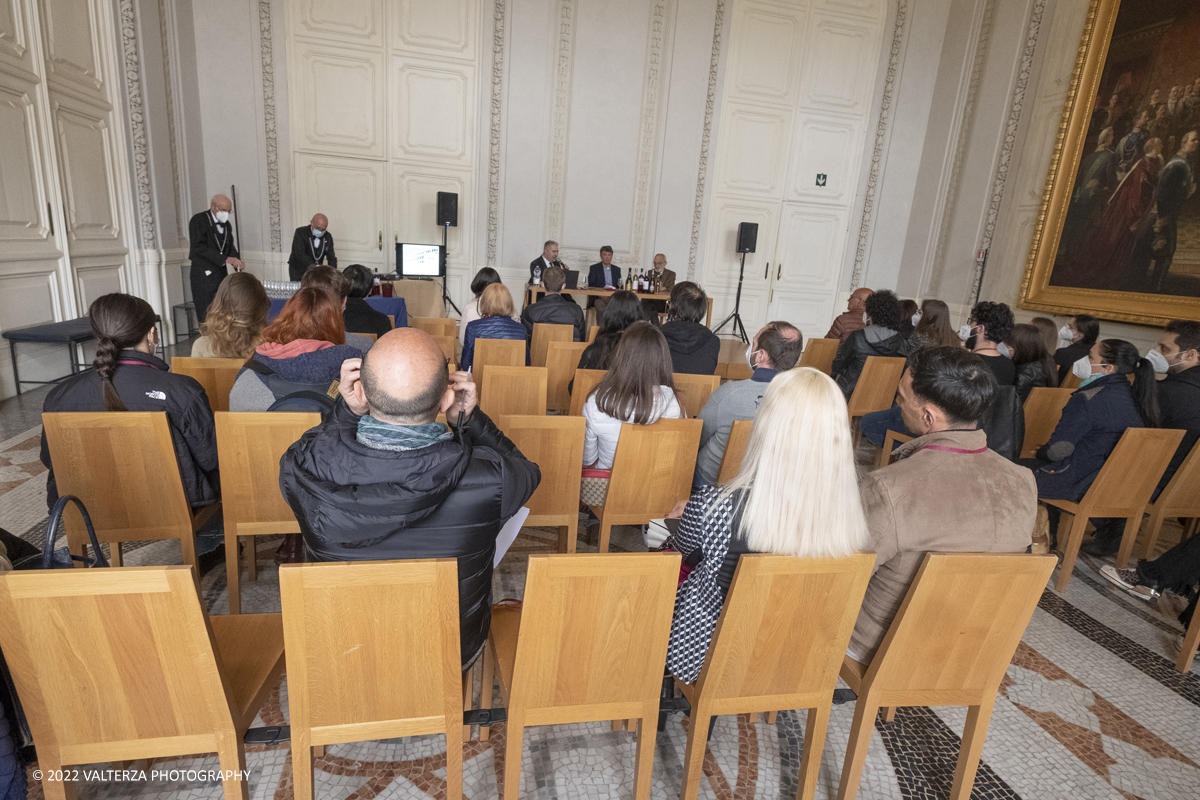 _DSF7570.jpg - 23/04/2022.Torino. Al Museo del Risorgimento Torna il Salone del vino  nell'ambito della Torino Wine Week. Nella foto un momento della presentazione del premio Torino DOC e degustazione di alcuni dei vini premiati in collaborazione con l'Enoteca regionale dei vini della provincia di Torino