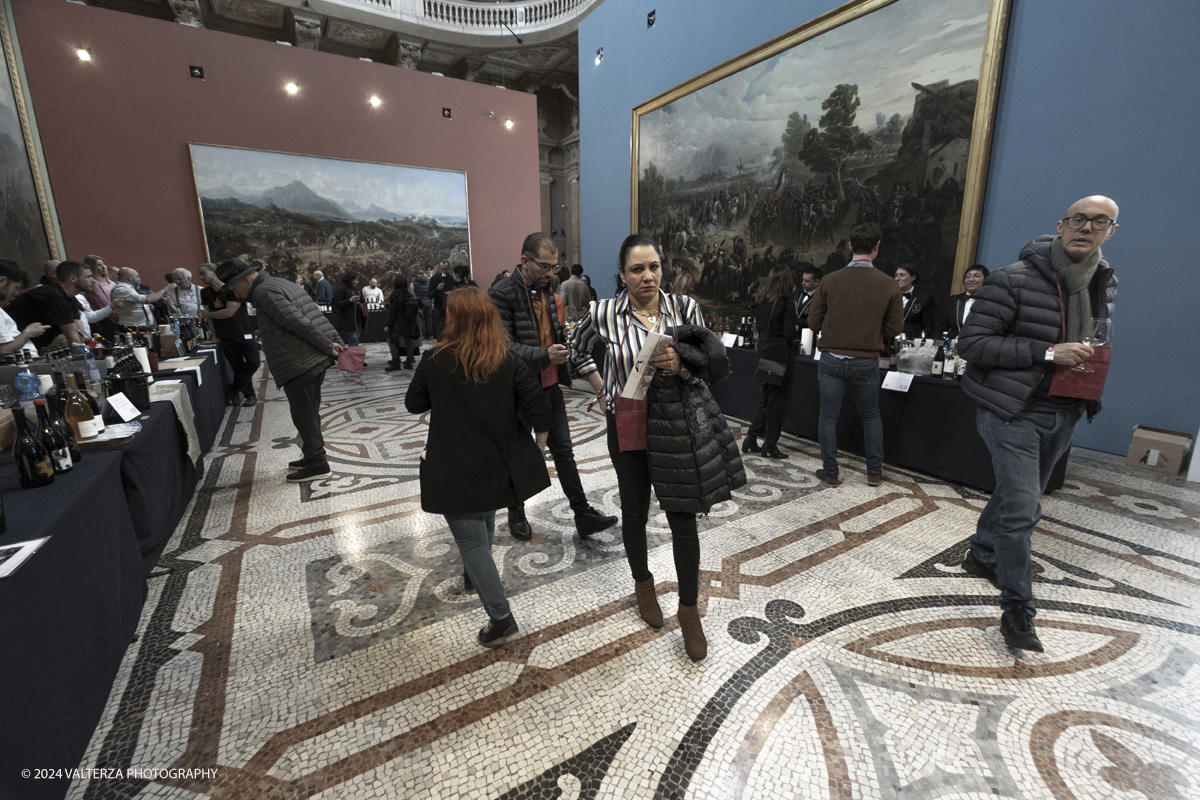 _DSF7015.jpg - 03/03/2024. Torino. Il Salone del Vino di Torino giunge alla sua seconda edizione da sabato 2 a lunedÃ¬ 4 marzo allâ€™interno di due spazi espositivi: le OGR Torino e il Museo Nazionale del Risorgimento Italiano. Nella foto parte del Salone al Museo Del Risorgimento