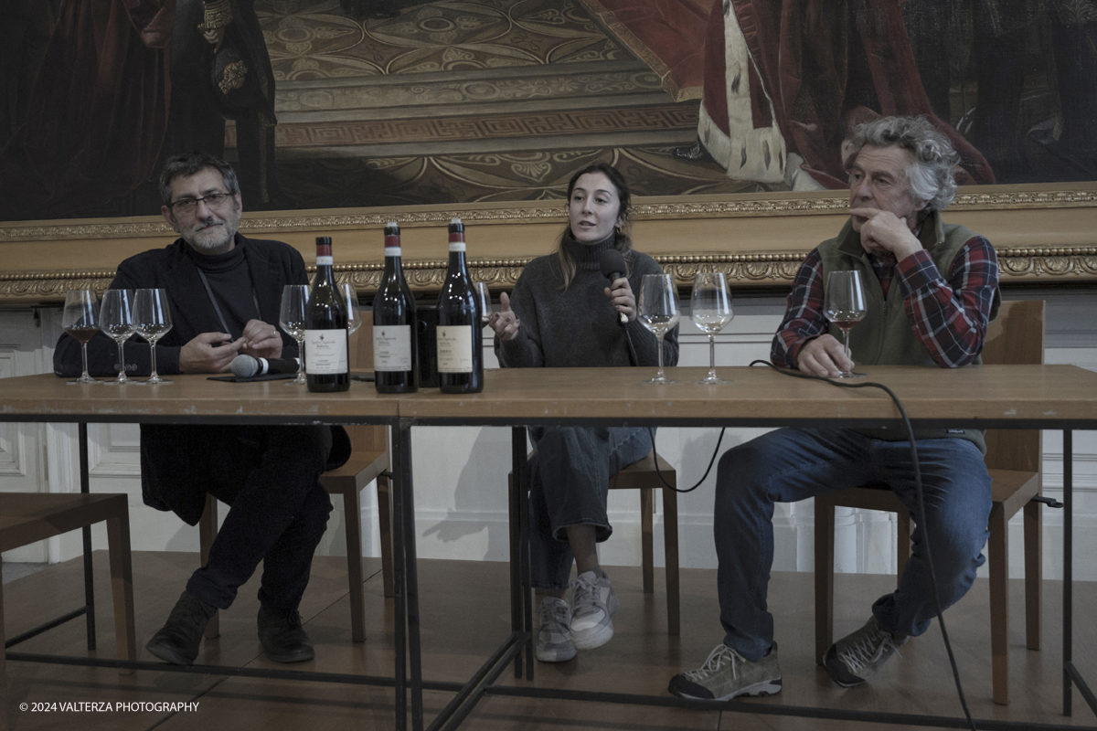 _DSF7159.jpg - 03/03/2024. Torino. Il Salone del Vino di Torino giunge alla sua seconda edizione da sabato 2 a lunedÃ¬ 4 marzo allâ€™interno di due spazi espositivi: le OGR Torino e il Museo Nazionale del Risorgimento Italiano. Nella foto Masterclass con lâ€™azienda Spirito Agricolo Ballarin: tentativi di coltivazione circolare