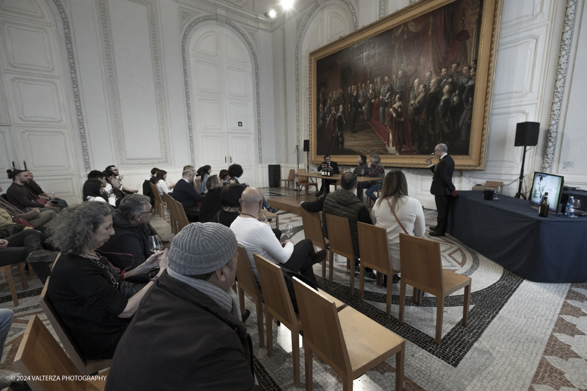 _DSF7163-2.jpg - 03/03/2024. Torino. Il Salone del Vino di Torino giunge alla sua seconda edizione da sabato 2 a lunedÃ¬ 4 marzo allâ€™interno di due spazi espositivi: le OGR Torino e il Museo Nazionale del Risorgimento Italiano. Nella foto Masterclass con lâ€™azienda Spirito Agricolo Ballarin: tentativi di coltivazione circolare