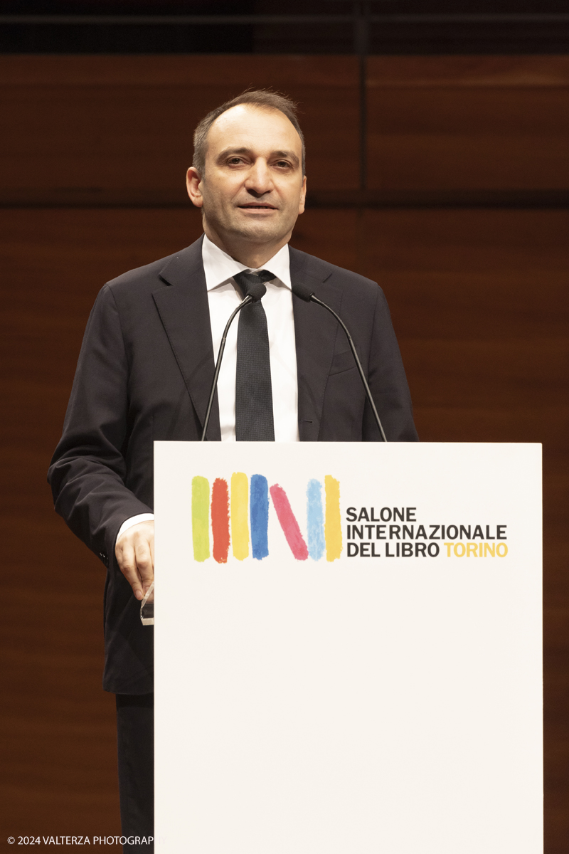 _G5A0670.jpg - 09/05/2024. Torino. Cerimonia di apertura del Salone Inernazionale del Libro di Torino. Nella foto l'intervento di Stefano Lo Russo Sindaco di Torino.