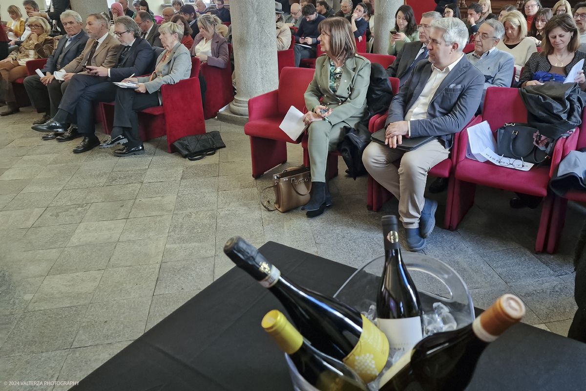 20240212_113029.jpg - 12/02/2024. Torino. Mission del Salone del Vino di Torino 2024 Ã¨ raccontare il Piemonte del vino in tutte le sue sfaccettature e tipicitÃ . Nella foto  un momento della conferenza stampa