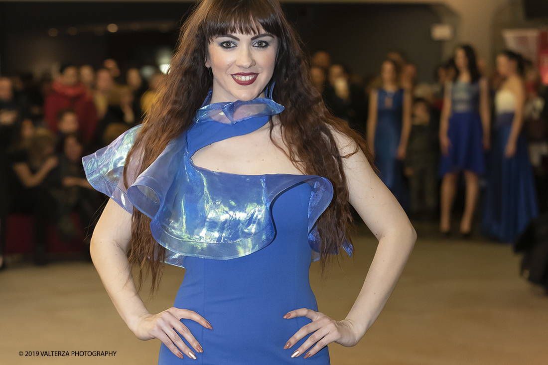 _G3I9119.jpg - 4-03-2019 Moncalieri. Sfilata Moda delle Donne. Creazioni Artigianali Femminili. Nella foto creazione di Chiara Actis della scuola Arte e Moda di Torino.