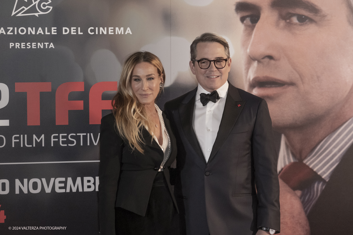 _DSF4069.jpg - Turin Italy -   The 42nd Torino Film Festival 2024  Opening Ceremony on November 22, 2024.  Into the picture  Sarah Jessica Parker and Matthew Broderick