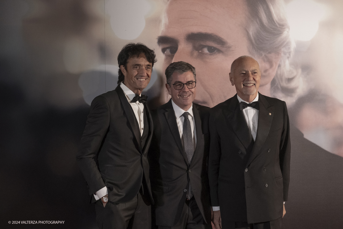 _DSF4123.jpg - Turin Italy -   The 42nd Torino Film Festival 2024  Opening Ceremony on November 22, 2024.  Into the picture Giulio Base, Matthew Broderick and Enzo Ghigo