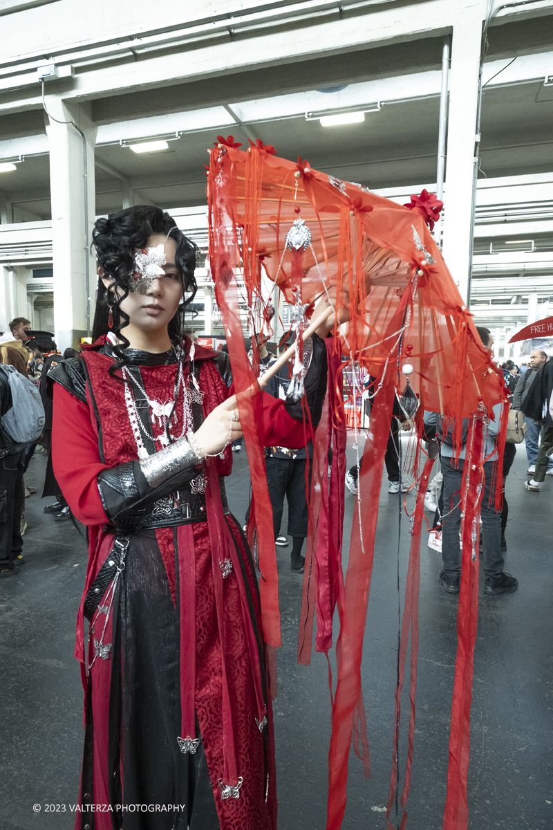 _DSF0491.jpg - 15/04/2023. Torino. La XXVII edizione di Torino Comics Day Two Nella foto cosplayer in visita al Salone