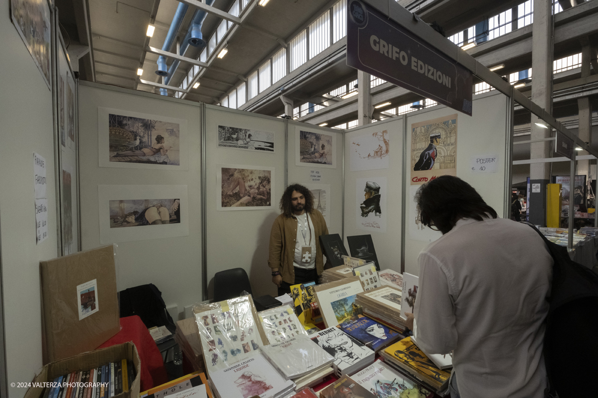 _DSF9159.jpg - 12/04/2024, Torino,..L'evento celebra quest'anno i suoi 30 anni di vita con una edizione speciale  particolarmente ampia. Nella foto Grifo edizioni, editore di fumetti