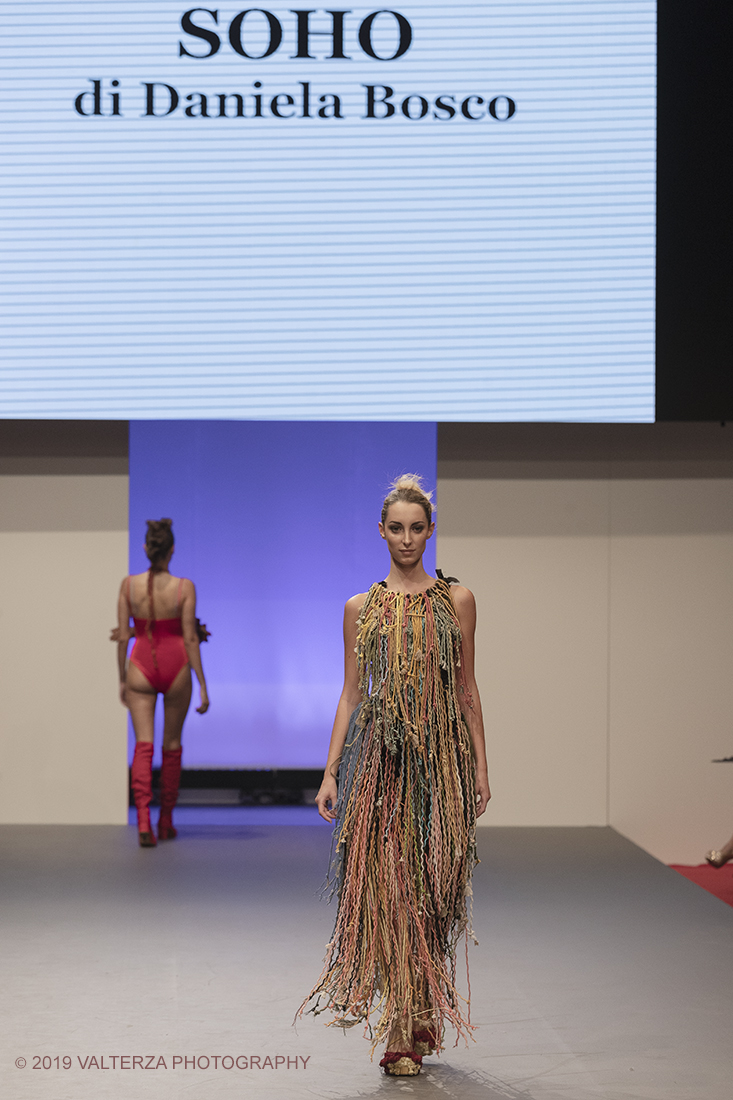 _G3I7315.jpg - 29/06/2019. Torino. Torino Fashion Week 2019, Fahion Show CNA-FEDERMODA. Nella foto creazione/i Soho di Daniela Bosco.