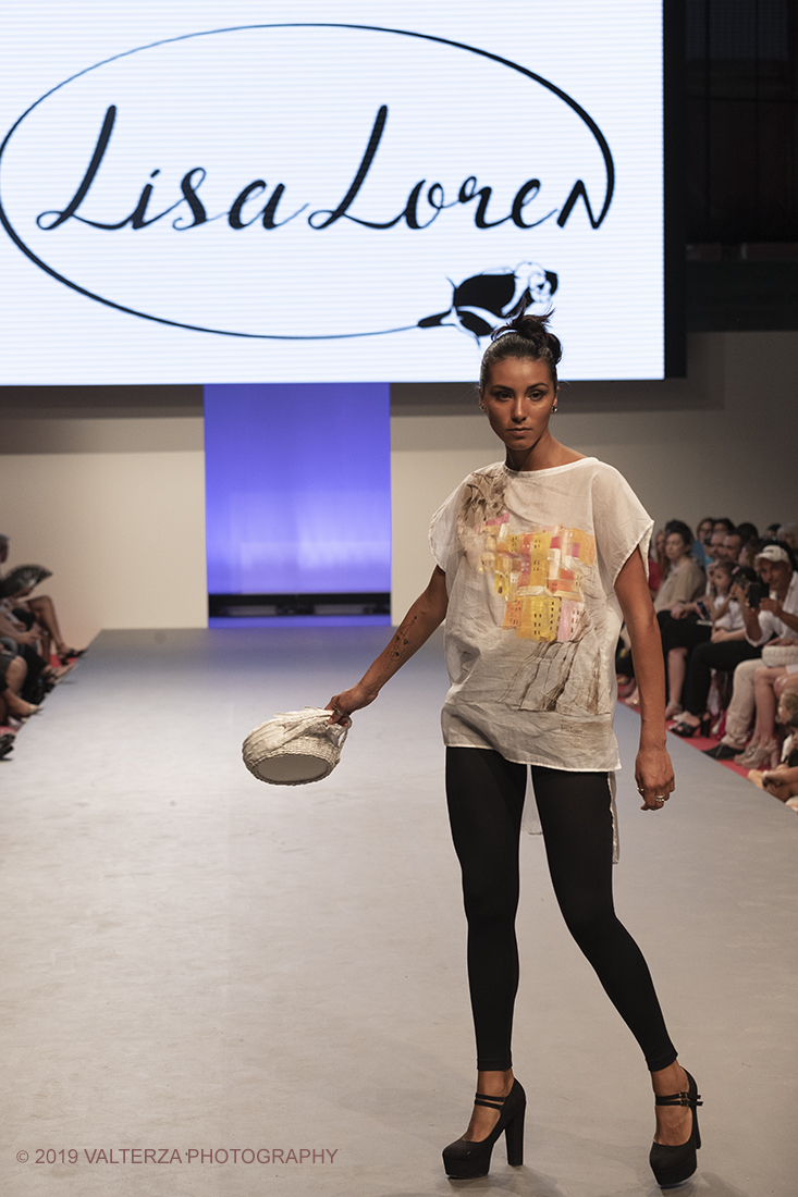 _G3I7822.jpg - 29/06/2019. Torino. Torino Fashion Week 2019, Fahion Show CNA-FEDERMODA. Nella foto creazione/i Lisa Loren