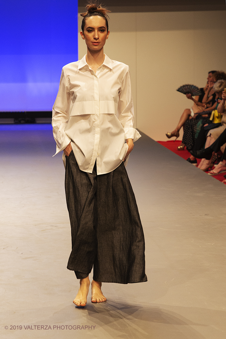 _X9B9407.jpg - 29/06/2019. Torino. Torino Fashion Week 2019, Fashion Show CNA-FEDERMODA. Nella foto creazione/i Nazarena Vesentini