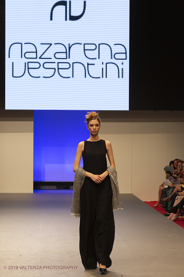 _X9B9526.jpg - 29/06/2019. Torino. Torino Fashion Week 2019, Fashion Show CNA-FEDERMODA. Nella foto creazione/i Nazarena Vesentini