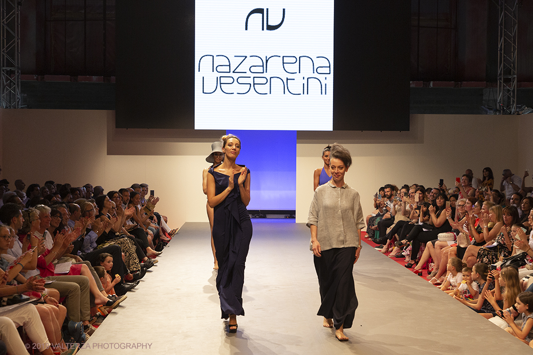 _X9B9663.jpg - 29/06/2019. Torino. Torino Fashion Week 2019, Fashion Show CNA-FEDERMODA. Nella foto creazione/i Nazarena Vesentini