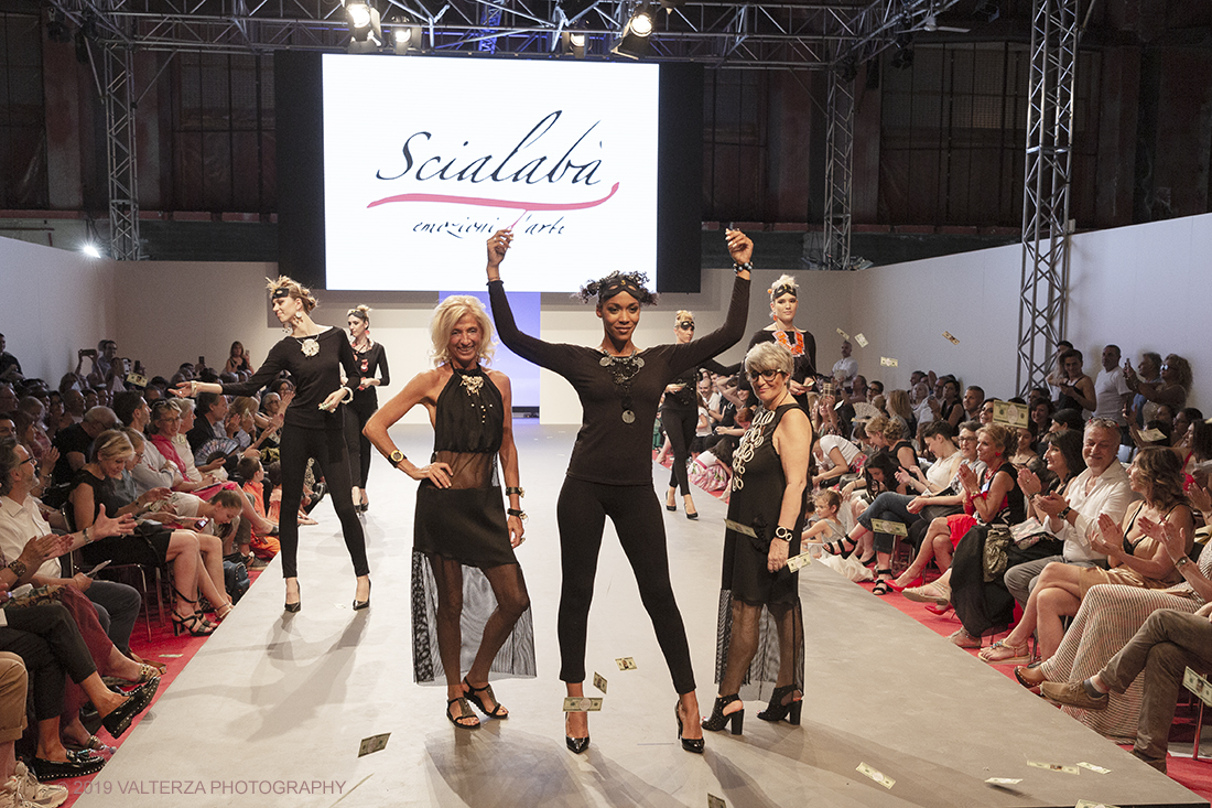 _X9B9695.jpg - 29/06/2019. Torino. Torino Fashion Week 2019, Fahion Show CNA-FEDERMODA. Nella foto creazione/i Scialaba'