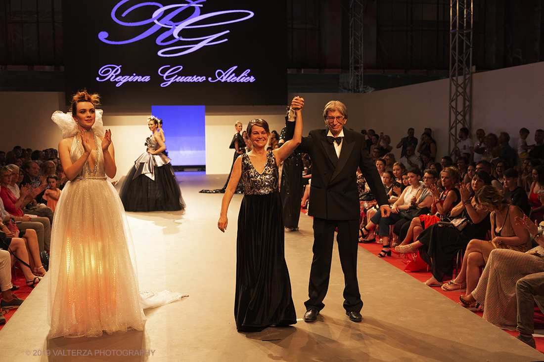 _X9B9927.jpg - 29/06/2019. Torino. Torino Fashion Week 2019, Fahion Show CNA-FEDERMODA. Nella foto creazione/i Atelier Regina Guasco.