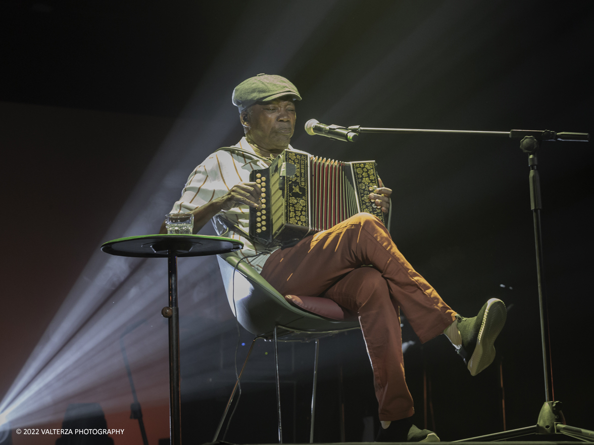 _G3I8963.jpg - 15/06/2022.Torino. Nascimento Ã¨ un idolo della musica brasiliana, un cantautore celebrato in tutto il Mondo. Parte da Torino il tour di addio ai palchi di Nascimiento. Nella foto Milton Nascimento