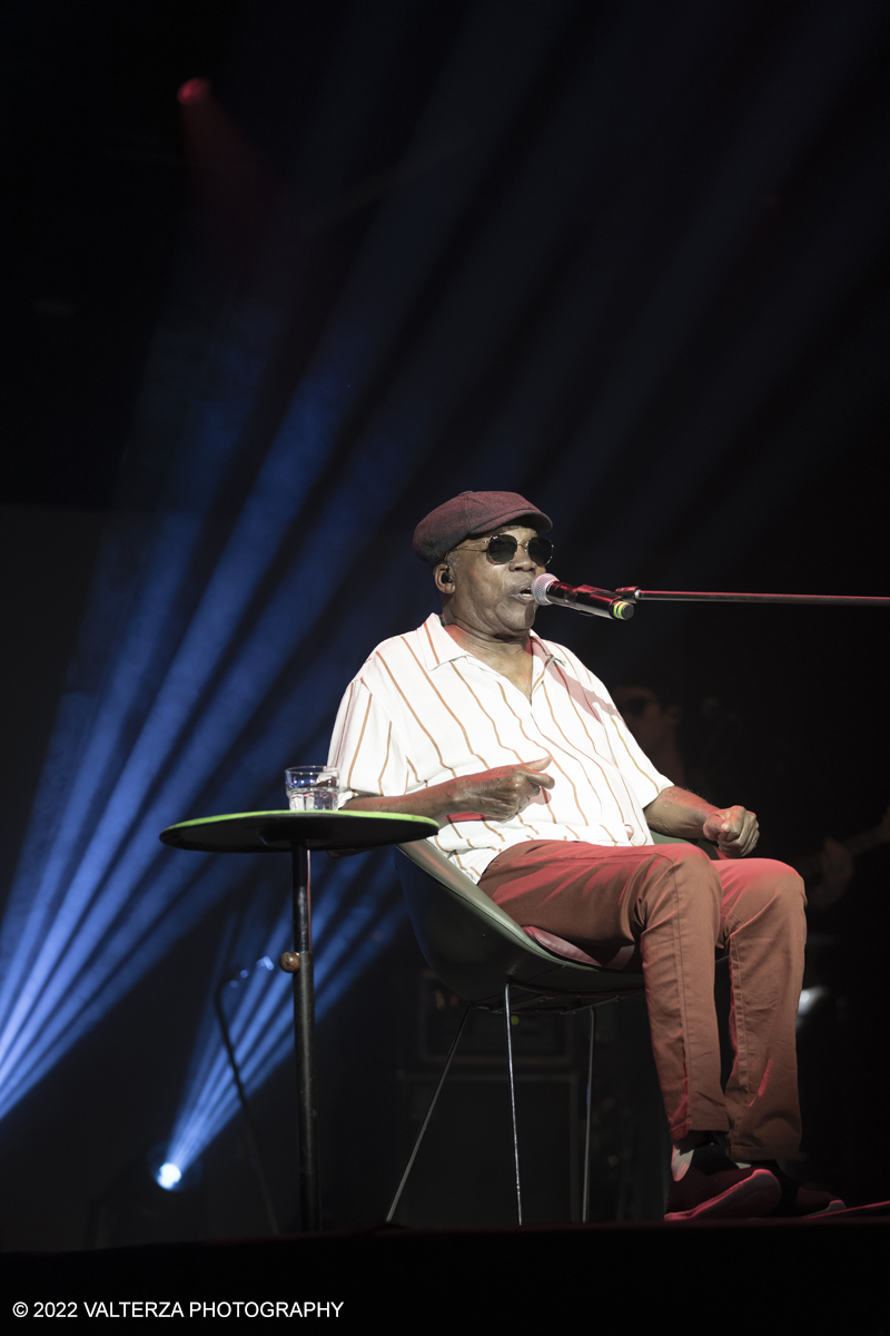 _G3I9095.jpg - 15/06/2022.Torino. Nascimento Ã¨ un idolo della musica brasiliana, un cantautore celebrato in tutto il Mondo. Parte da Torino il tour di addio ai palchi di Nascimiento. Nella foto Milton Nascimento