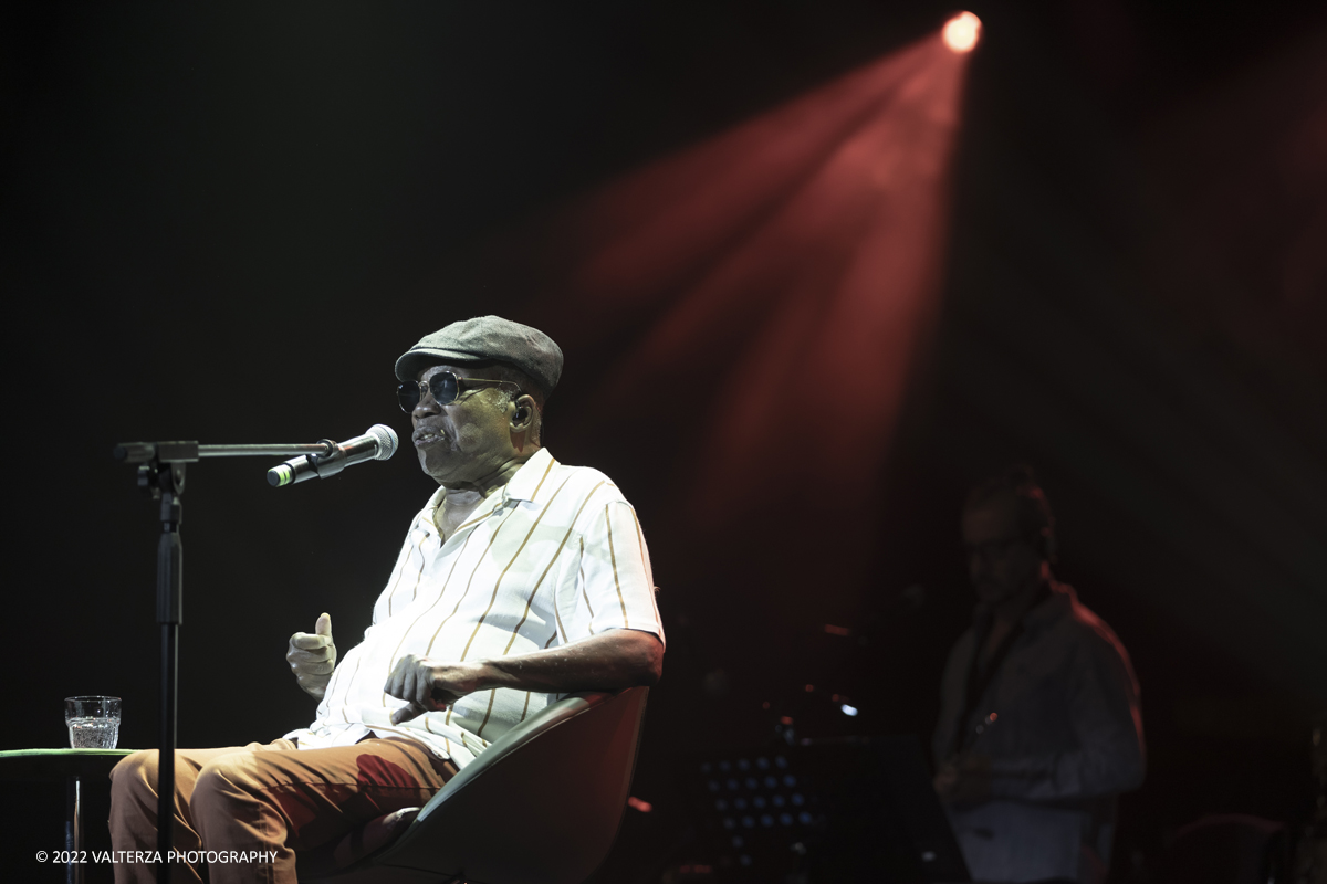 _G3I9210.jpg - 15/06/2022.Torino. Nascimento Ã¨ un idolo della musica brasiliana, un cantautore celebrato in tutto il Mondo. Parte da Torino il tour di addio ai palchi di Nascimiento. Nella foto Milton Nascimento