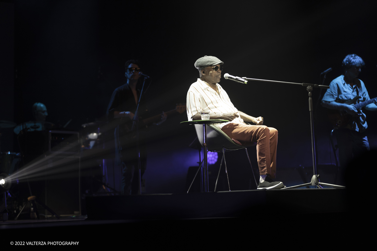 _G3I9284.jpg - 15/06/2022.Torino. Nascimento Ã¨ un idolo della musica brasiliana, un cantautore celebrato in tutto il Mondo. Parte da Torino il tour di addio ai palchi di Nascimiento. Nella foto Milton Nascimento