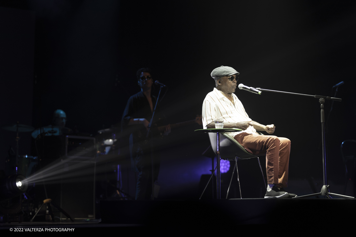 _G3I9296.jpg - 15/06/2022.Torino. Nascimento Ã¨ un idolo della musica brasiliana, un cantautore celebrato in tutto il Mondo. Parte da Torino il tour di addio ai palchi di Nascimiento. Nella foto Milton Nascimento