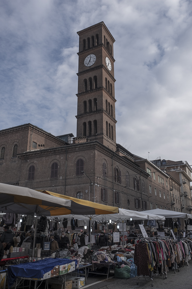 _DSF0419.jpg - 10/01/2021. Torino mercato dell Crocetta. Nella foto il mercato