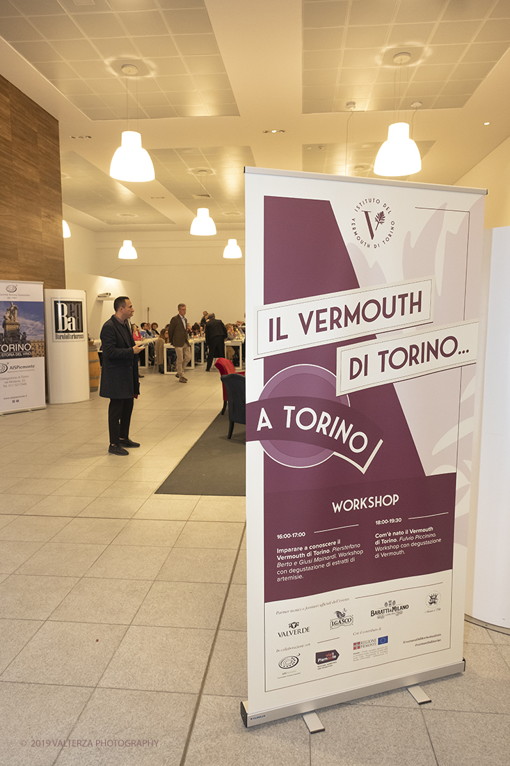 _DSF4814.jpg - 16-11-2019. Torino.   al vino aromatizzato Ã¨ stato dedicato un weekned giornata con degustazioni, miscelazioni e workshop, organizzata dallâ€™Istituto del Vermouth che ha invitato i 18 produttori storici per raccontare segreti e tradizione dello storico aperitivo. Nella foto la location del'evento