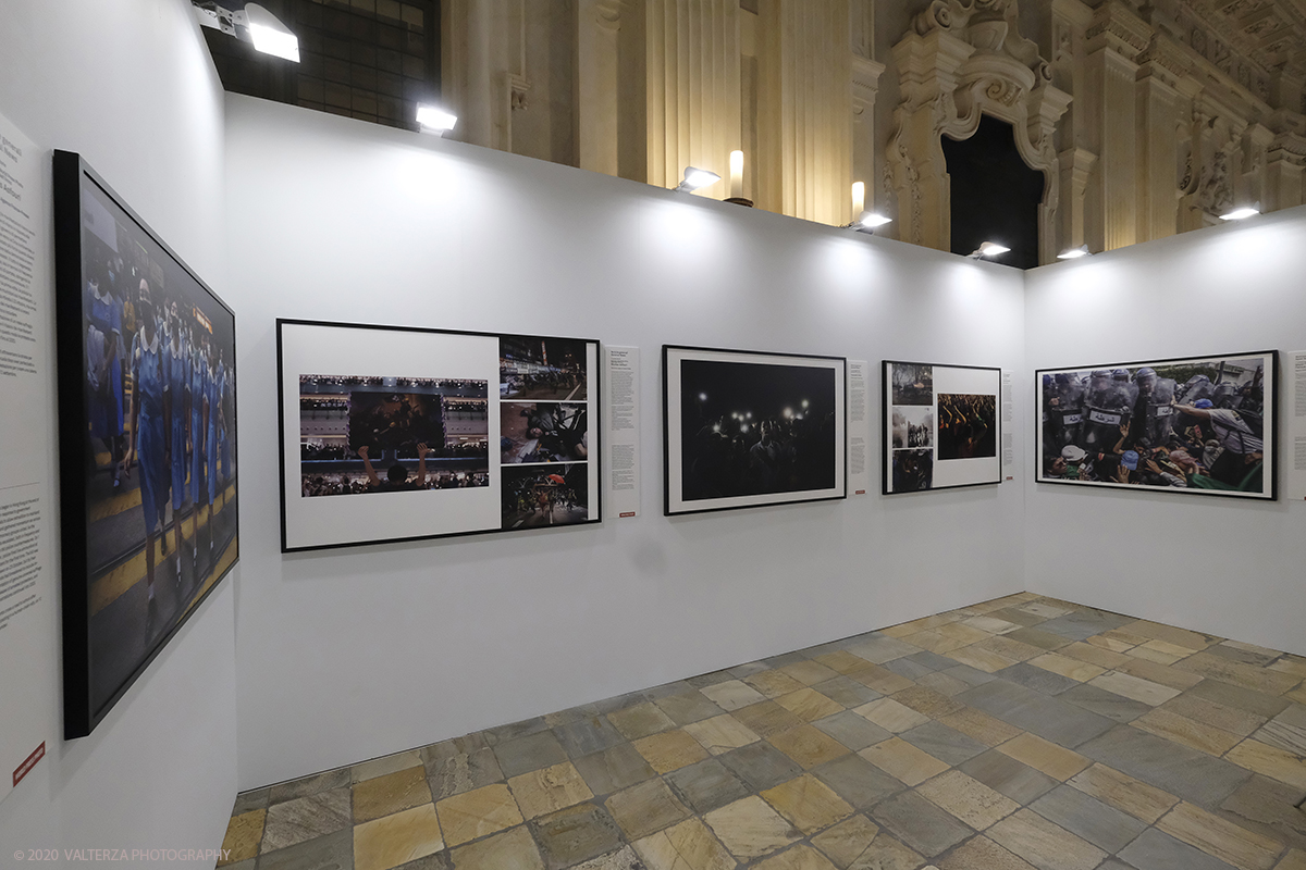 _DSF7538.jpg - 09/10/2020.Torino. Il World Press Photo a Palazzo Madama. Nella foto allestimento della mostra nelle varie sale