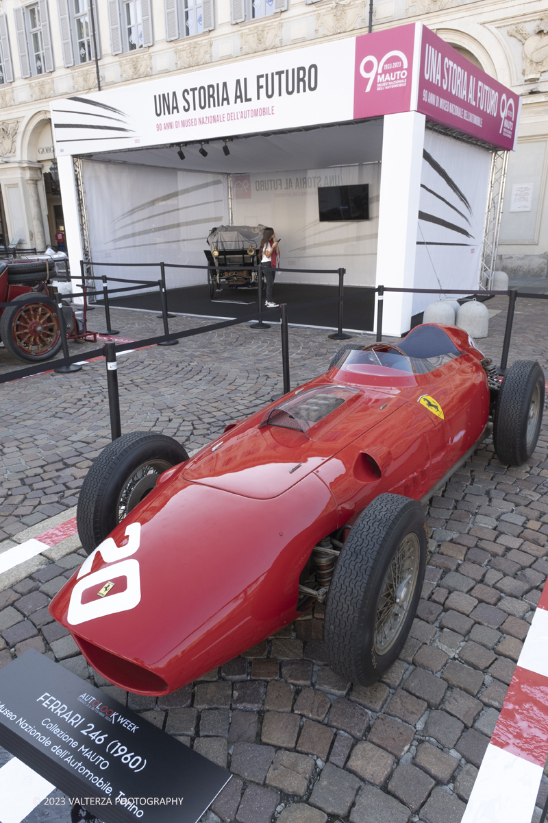 _DSF0409.jpg - 02/09/2023. Torino. Autolook Week Torino Ã¨ il festival che celebra la storia del motorsport e le auto da competizione. Nella foto tra le macchine in mostra Ferrari 246, 1960